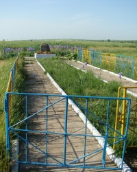 Памятник на месте расстрела участников Татарбунарского восстания 1924г. в г.Татарбунары
