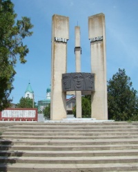Памятник односельчанам, погибшим в годы ВОВ, в с.Борисовка (Татарбунарский р-н)