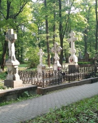 Новодевичье кладбище в г. Санкт-Петербурге 