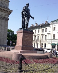 Памятник М.Б.Барклаю де Толли в г.Санкт-Петербурге