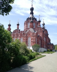 Казанская Амвросиевская пустынь в окрестностях д. Шамордино