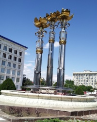 Фонтан «Три лотоса» в г.Элисте