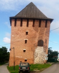 Спасская башня кремля в г.Коломне