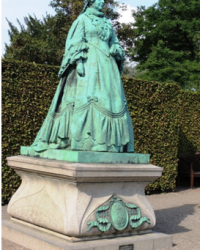 Скульптура принцессы Каролины Амалии в Копенгагене