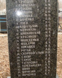   Братская могила шахтеров в г.Макеевке