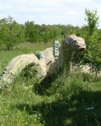 Скульптура Змея Горыныча в г.Макеевке
