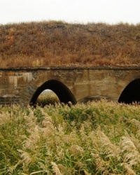 Тройной туннель под железной дорогой в возле пос.Горбачево-Михайловки