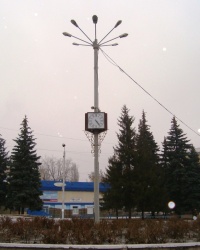 Городские часы в г.Сенежном