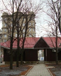 Уничтоженный памятник воинам-освободителям в г.Донецке
