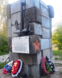 Памятник морякам Ладожской флотилии на о.Валааме