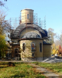 Строящийся храм Архистратига Михаила в г.Донецке