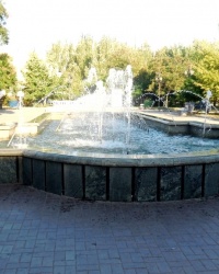 Фонтан в парке имени А.С.Пушкина в г.Бердянске