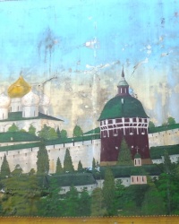 Граффити в подземном переходе в г.Сергиевом Посаде