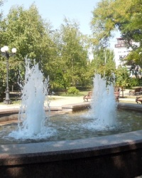Фонтан на Студгородке в г.Донецке