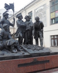 Памятник основателям крепости святителя Даниила Ростовского в г.Ростове-на-Дону