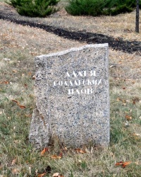 Аллея солдатских вдов в г.Донецке