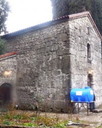 Храм святого Ипатия в крепости Абаата в г.Гагре