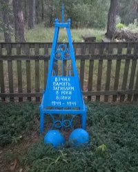 Братская могила советских воинов в с.Авдеевка (Сосницкий район)
