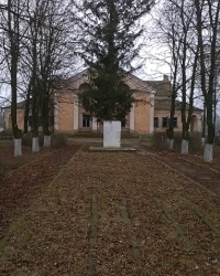 Памятник В.И.Ленину (уничтожен) в с.Берёзовка 