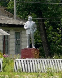 Памятник В. И. Ленину в с.Бутовка (Сосницкий район) (уничтожен)