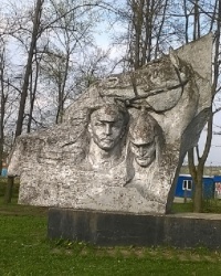 Братская могила участников гражданской войны в п.г.т. Городница
