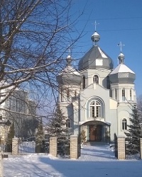 Храм святого Василия Великого в п.г.т.Козова 