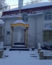 Скульптура "Пресвятая богородица" в п.г.т.Козова