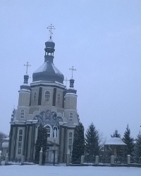 Храм святого Владимира в п.г.т.Козова