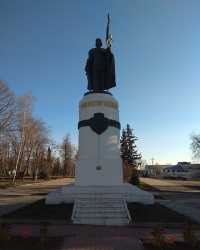 Памятник А. Я. Невскому в г.Курск (Центральный округ)