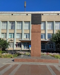 Памятник В. И. Ленину в п.г.т.Любар (уничтожен)