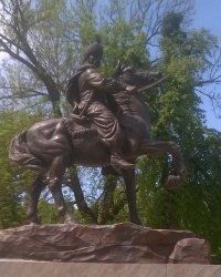 Памятник Ивану Богуну в г.Монастырище