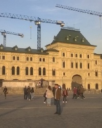 Средние торговые ряды на Красной площади в г.Москва