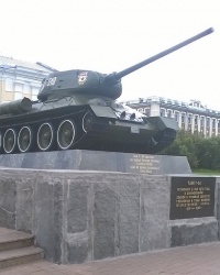 Памятник "Танк Т-34-85" в г.Нижний Новгород (Нижегородский район)