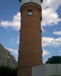Водонапорная башня на Жилпосёлке в г.Алёшки (Цюрупинск)