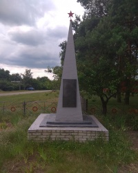 Памятник воинам-односельчанам в с. Новосёловка (Полтавский район)