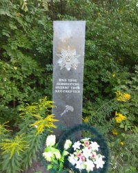 Братская могила советских воинов на кладбище в с.Севериновка (Житомирская область)