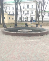 Студенческий сквер в г. Полтава