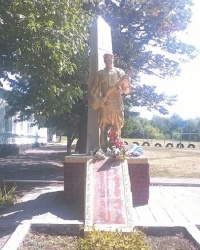 Братская могила советских воинов в с.Запорожское 