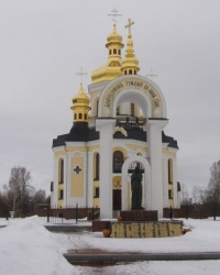 Памятный знак погибшим односельчанам в селе Чайкино