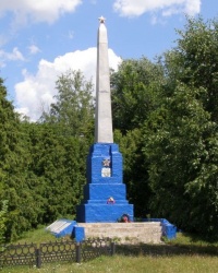 с. Галиця. Пам’ятний знак загиблим односельцям.