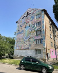 м. Київ. Мурал «Казкові звіри».