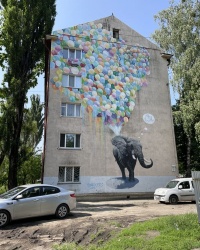 м. Київ. Мурал «Слон».