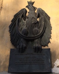 м. Краків. Меморіальна дошка на місці акції Армії Крайової.