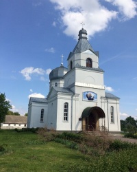 смт Срібне. Хрестовоздвиженська церква.