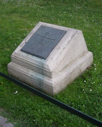 м. Краків. Пам'ятний знак на місці першої Башти корчмаря.