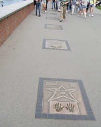м. Краків. Алея зірок.