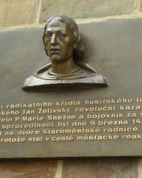 м. Прага. Меморіальна дошка Яну Желевському.