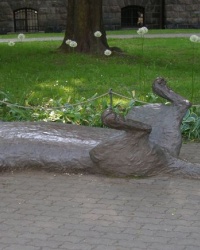 м. Рига. Скульптура «Ризький лев».
