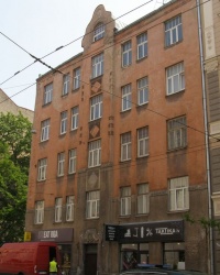 м. Рига. Будинок № по вул. 54 по вул. Александра Чака.