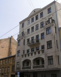 м. Рига. Будинок № 74 по вул. Александра Чака.